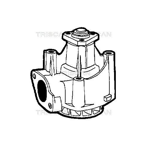 Wasserpumpe, Motork&uuml;hlung TRISCAN 8600 15921 f&uuml;r FIAT LANCIA