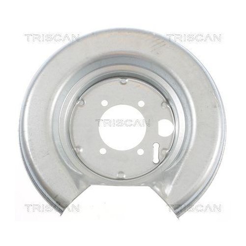 Spritzblech, Bremsscheibe TRISCAN 8125 27211 f&uuml;r VOLVO, Hinterachse links