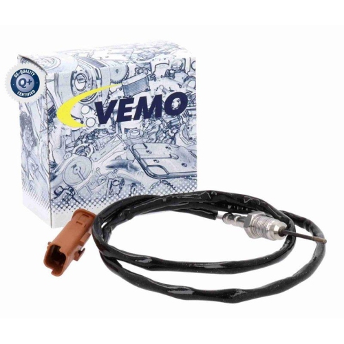 Sensor, Abgastemperatur VEMO V22-72-0208 Q+, Erstausr&uuml;sterqualit&auml;t f&uuml;r CITRO&Euml;N