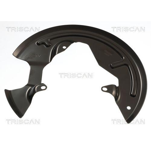 Spritzblech, Bremsscheibe TRISCAN 8125 25106 f&uuml;r NISSAN RENAULT