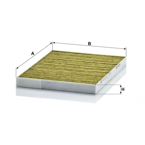 Filter, Innenraumluft MANN-FILTER FP 2620 FreciousPlus f&uuml;r RENAULT