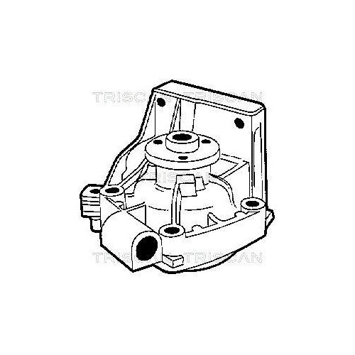 Wasserpumpe, Motork&uuml;hlung TRISCAN 8600 15934 f&uuml;r ALFA ROMEO FIAT IVECO