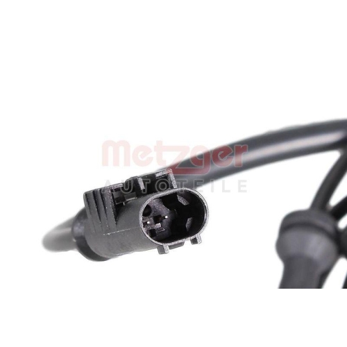 Sensor, Raddrehzahl METZGER 09001525 f&uuml;r ALFA ROMEO, Vorderachse rechts