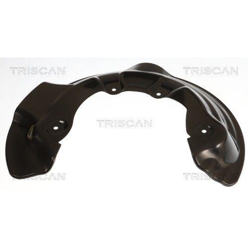 TRISCAN 8125 29160 Spritzblech, Bremsscheibe f&uuml;r AUDI, Vorderachse links