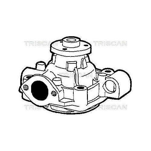 Wasserpumpe, Motork&uuml;hlung TRISCAN 8600 15936 f&uuml;r FIAT IVECO
