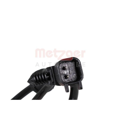 Sensor, Raddrehzahl METZGER 09001526 GREENPARTS für TESLA, Hinterachse links