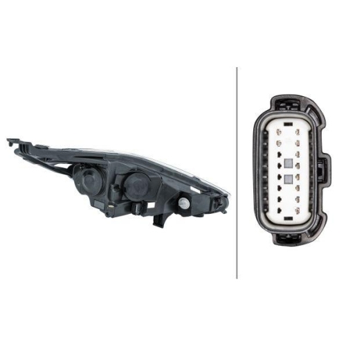 HELLA Hauptscheinwerfer 1LL 354 803-071 für FORD, links