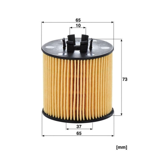 &Ouml;lfilter MANN-FILTER HU 712/6 x f&uuml;r VAG
