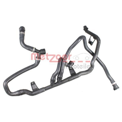 K&uuml;hlmittelrohrleitung METZGER 4010207 f&uuml;r BMW, f&uuml;r Fahrzeuge ohne Standheizung