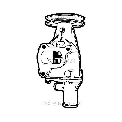 Wasserpumpe, Motork&uuml;hlung TRISCAN 8600 15969 f&uuml;r FIAT