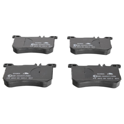 Bremsbelagsatz, Scheibenbremse ATE 13.0460-4869.2 für MERCEDES-BENZ, Vorderachse