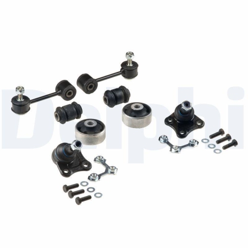 DELPHI TC1970KIT Reparatursatz, Querlenker f&uuml;r AUDI SEAT SKODA VW, Vorderachse