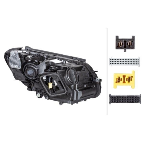 HELLA Hauptscheinwerfer 1EX 013 063-611 f&uuml;r MERCEDES-BENZ, links