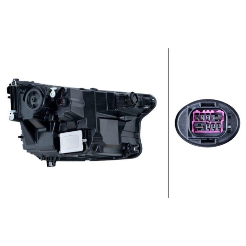 HELLA 1EX 015 414-411 Hauptscheinwerfer f&uuml;r AUDI, links