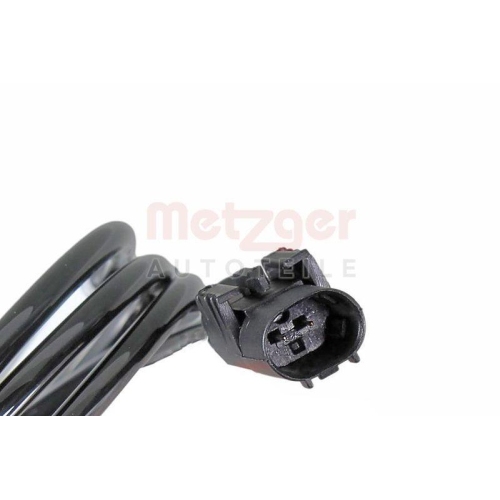 Sensor, Raddrehzahl METZGER 09001528 f&uuml;r IVECO, Hinterachse links