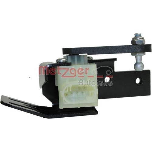 Sensor, Leuchtweitenregulierung METZGER 0901216 für SAAB, Vorderachse links
