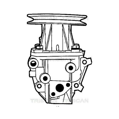 Wasserpumpe, Motork&uuml;hlung TRISCAN 8600 15976 f&uuml;r FIAT INNOCENTI LANCIA