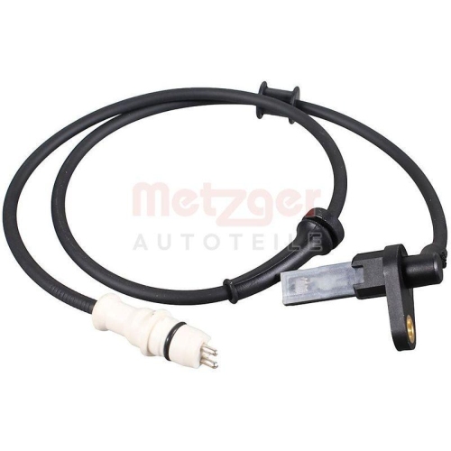 Sensor, Raddrehzahl METZGER 09001530 f&uuml;r RENAULT, Hinterachse rechts