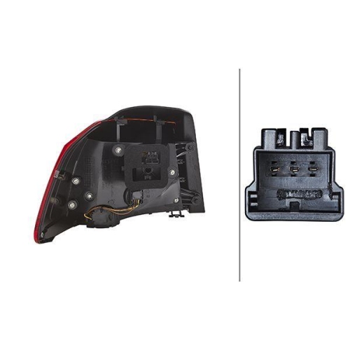 HELLA Heckleuchte 2SD 010 408-081 f&uuml;r VW, rechts