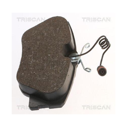 Bremsbelagsatz, Scheibenbremse TRISCAN 8110 23001 f&uuml;r MERCEDES-BENZ, Vorderachse