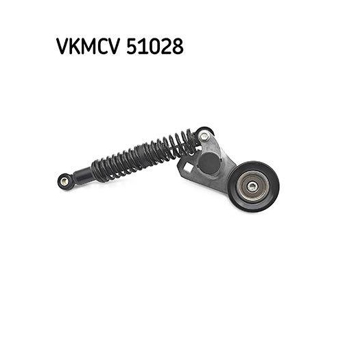 Riemenspanner, Keilrippenriemen SKF VKMCV 51028 f&uuml;r MERCEDES-BENZ