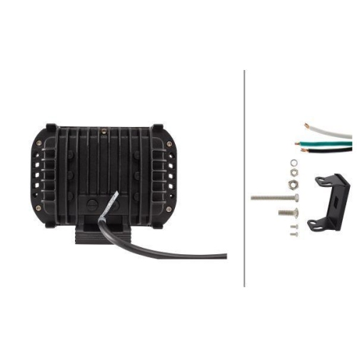 HELLA Fernscheinwerfer 1FE 358 154-041 für, links, rechts