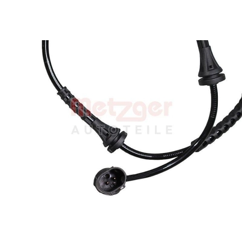 Sensor, Raddrehzahl METZGER 09001497 GREENPARTS f&uuml;r BMW, Vorderachse links
