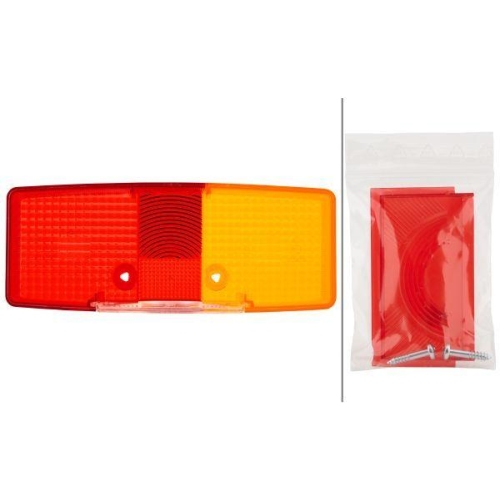 HELLA Lichtscheibe, Heckleuchte 9EL 997 451-001 für BUCHER, links
