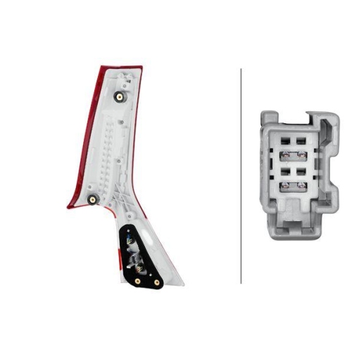 HELLA Heckleuchte 2TZ 011 528-041 f&uuml;r VOLVO, rechts