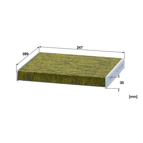 Filter, Innenraumluft MANN-FILTER FP 29 010 FreciousPlus f&uuml;r VOLVO