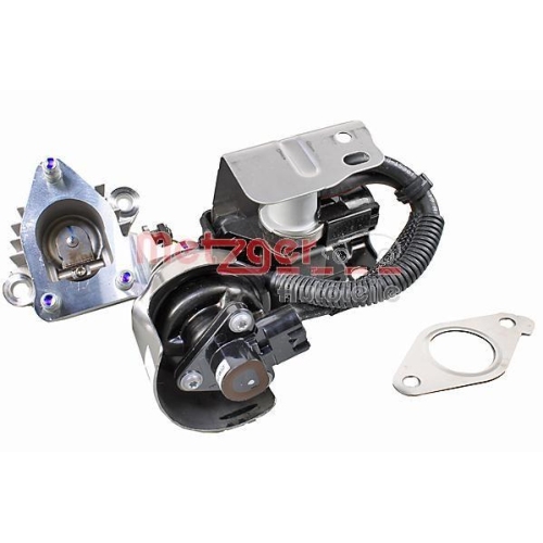 AGR-Ventil METZGER 0892814 ORIGINAL ERSATZTEIL f&uuml;r HYUNDAI KIA, nach AGR-K&uuml;hler