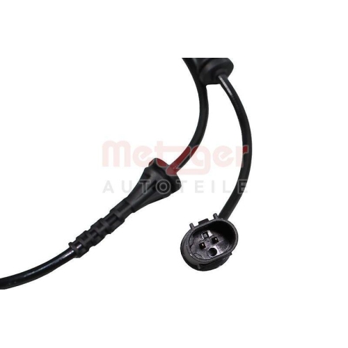 Sensor, Raddrehzahl METZGER 09001498 GREENPARTS f&uuml;r BMW, Vorderachse links