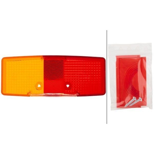 HELLA Lichtscheibe, Heckleuchte 9EL 997 452-001 für LINDNER, rechts