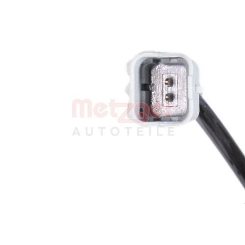 Sensor, Raddrehzahl METZGER 09001533 f&uuml;r CITRO&Euml;N PEUGEOT, Hinterachse links