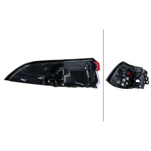 HELLA 2SD 354 894-021 Heckleuchte f&uuml;r TOYOTA, rechts