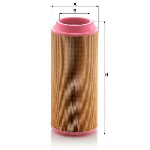 Luftfilter MANN-FILTER C 16 400 EUROPICLON f&uuml;r AEBI MERCEDES-BENZ NISSAN VOLVO