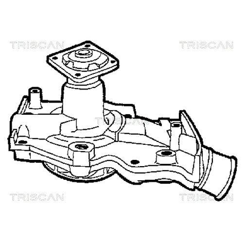 Wasserpumpe, Motork&uuml;hlung TRISCAN 8600 16003 f&uuml;r FORD