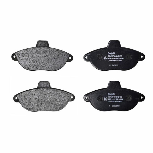 DELPHI LP1592 Bremsbelagsatz, Scheibenbremse f&uuml;r CITRO&Euml;N FIAT PEUGEOT