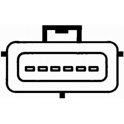 HELLA Luftmassenmesser 8ET 009 142-291 f&uuml;r FORD HITACHI