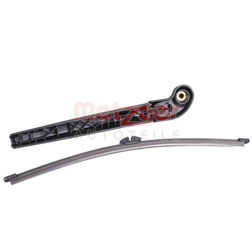 Wischarm, Scheibenreinigung METZGER 2191107 GREENPARTS für BMW, hinten