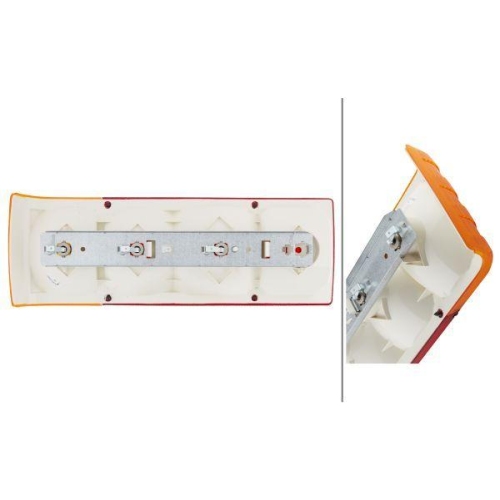 HELLA Heckleuchte 2SD 004 460-011 für FENDT HOBBYCAR HYMER, links, rechts