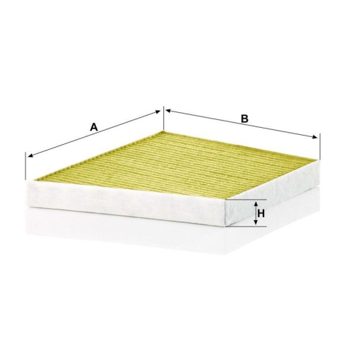 Filter, Innenraumluft MANN-FILTER FP 3172/1 FreciousPlus f&uuml;r MERCEDES-BENZ