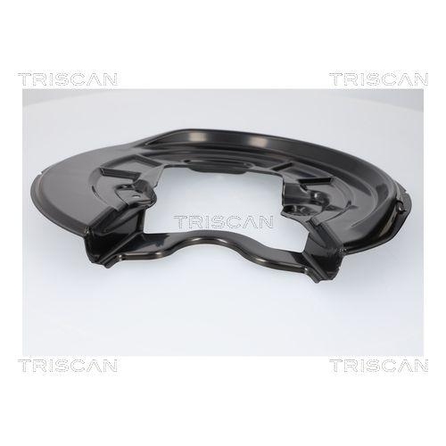 Spritzblech, Bremsscheibe TRISCAN 8125 29289 f&uuml;r AUDI SEAT SKODA VW