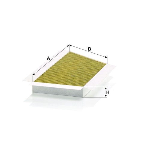 Filter, Innenraumluft MANN-FILTER FP 3448 FreciousPlus f&uuml;r PEUGEOT