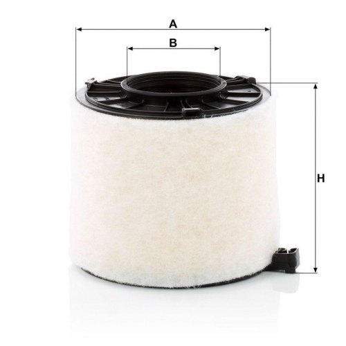 Luftfilter MANN-FILTER C 17 011 f&uuml;r VAG