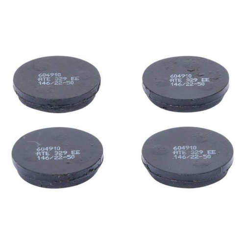 Bremsbelagsatz, Scheibenbremse ATE 13.0460-4910.2 f&uuml;r CITRO&Euml;N, Vorderachse