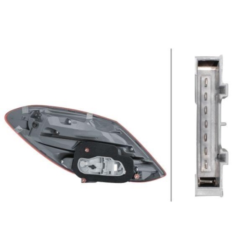 HELLA Heckleuchte 2SK 354 874-021 für MERCEDES-BENZ, rechts