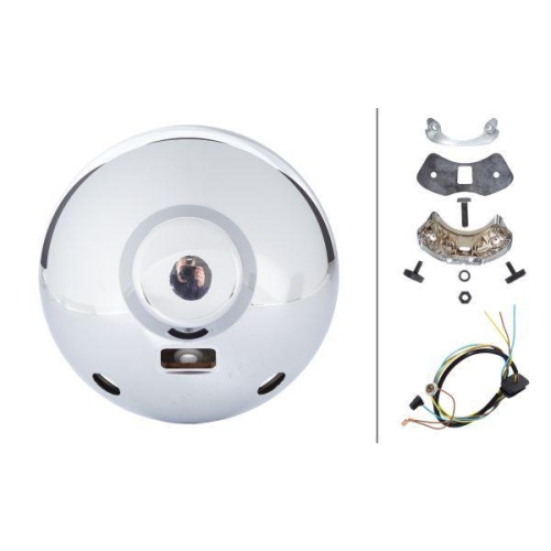 HELLA Fernscheinwerfer 1F8 007 560-411 f&uuml;r DAF MAN SCANIA, links, rechts