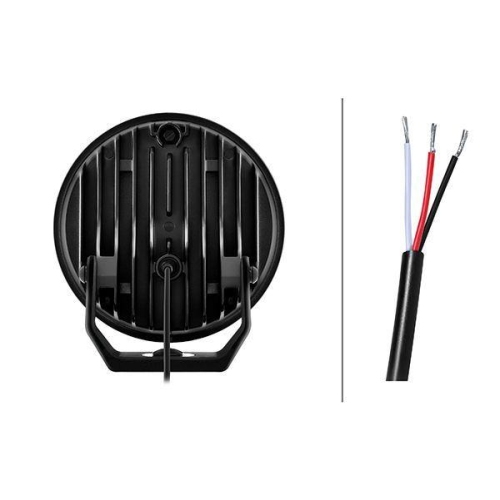 HELLA Fernscheinwerfer 1FJ 357 198-001 f&uuml;r DAF, stirnseitig