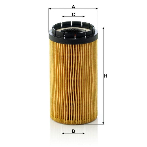 &Ouml;lfilter MANN-FILTER HU 718 x f&uuml;r CHRYSLER FIAT HYUNDAI KIA
